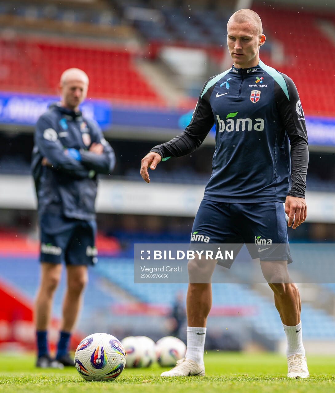 Leo Østigård of the Norwegian national football team