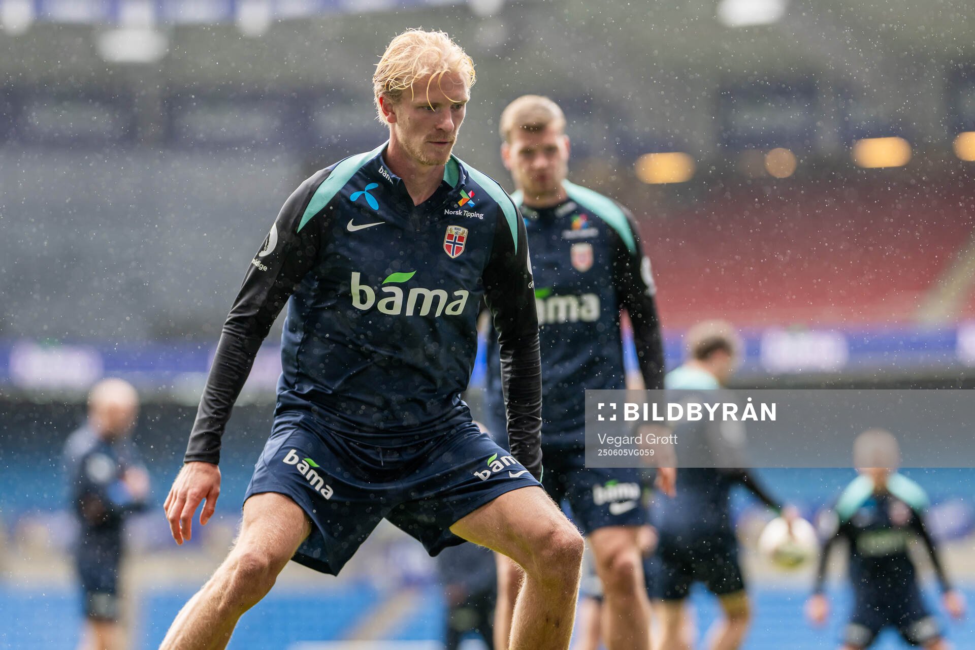 Morten Thorsby of the Norwegian national football team