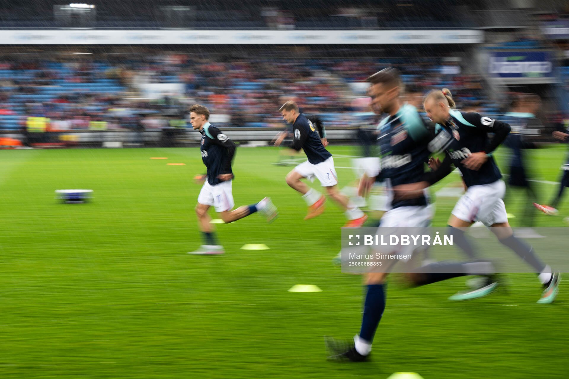 Martin Ødegaard and Alexander Sørloth of Norway