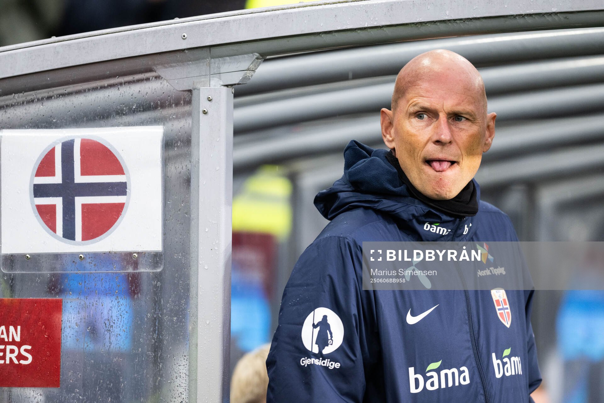 Head coach Ståle Solbakken of Norway