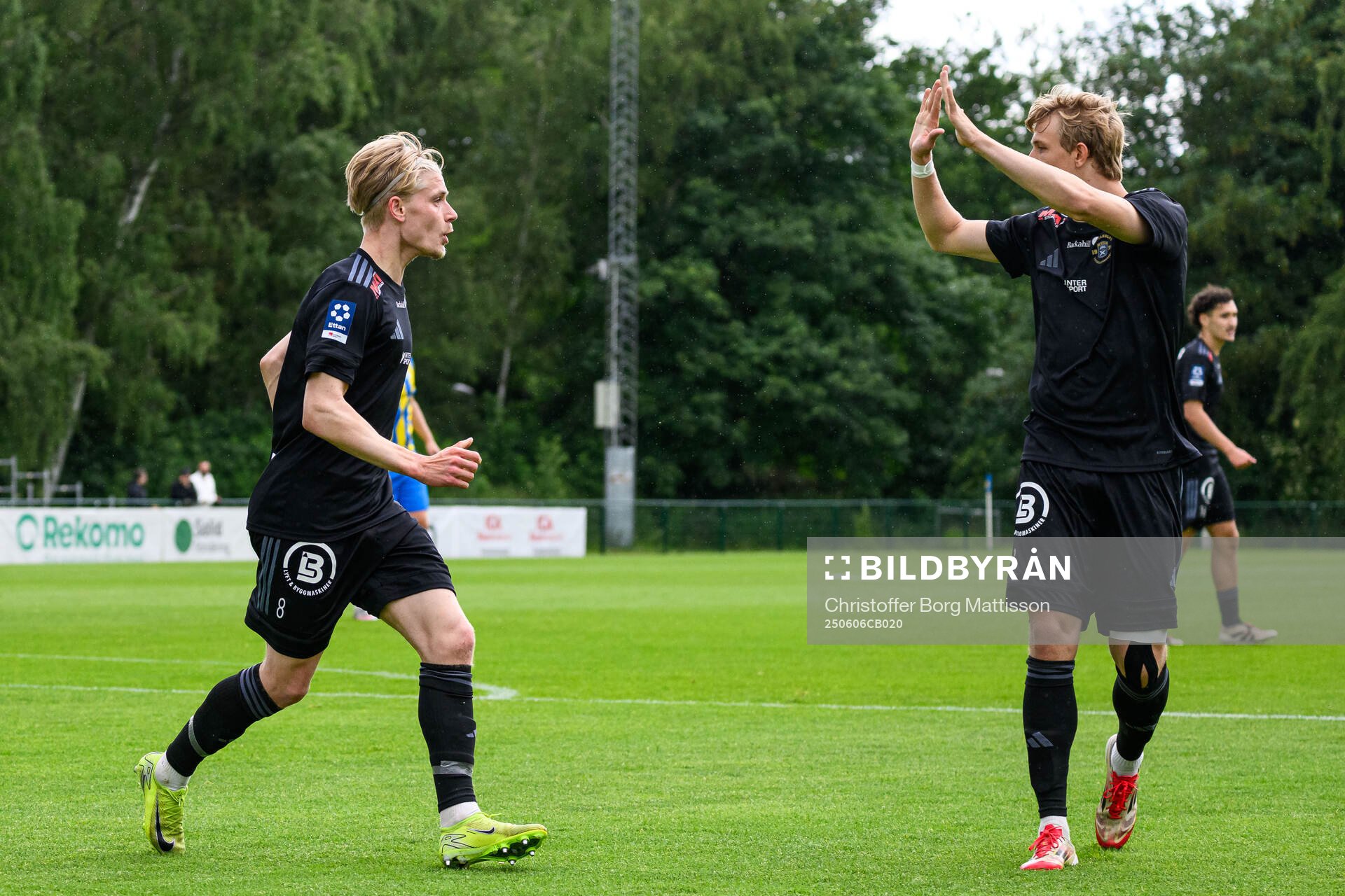 Ängelholms Leo Hedenberg jublar
