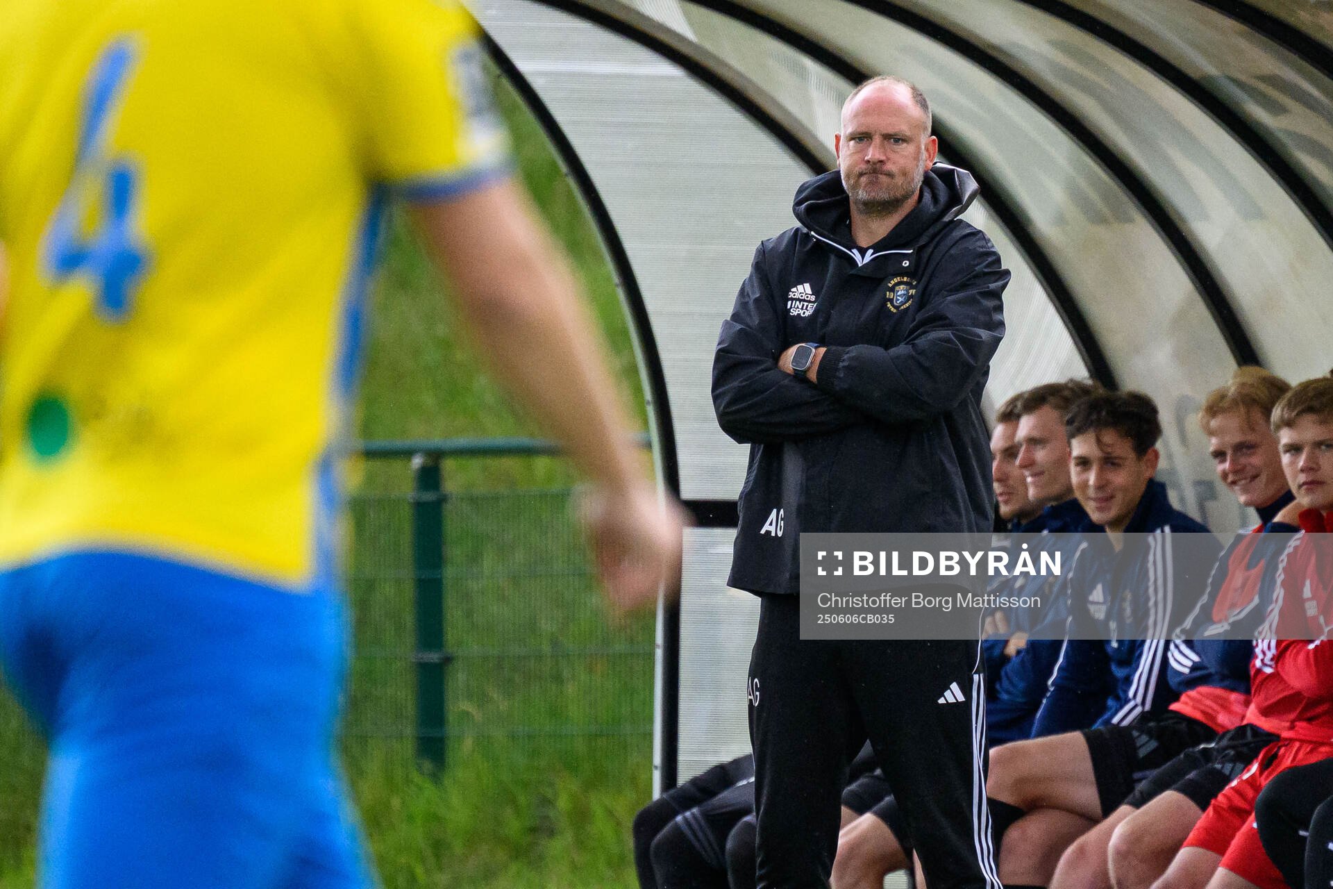 Ängelholms tränare Andreas Granqvist
