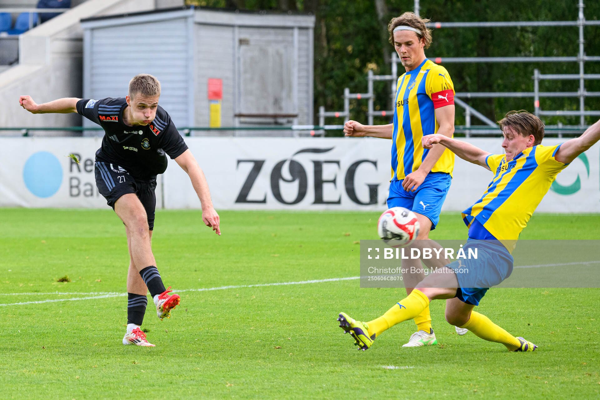 Ängelholms André Gustafson mot Eskilsminnes Johan Albin