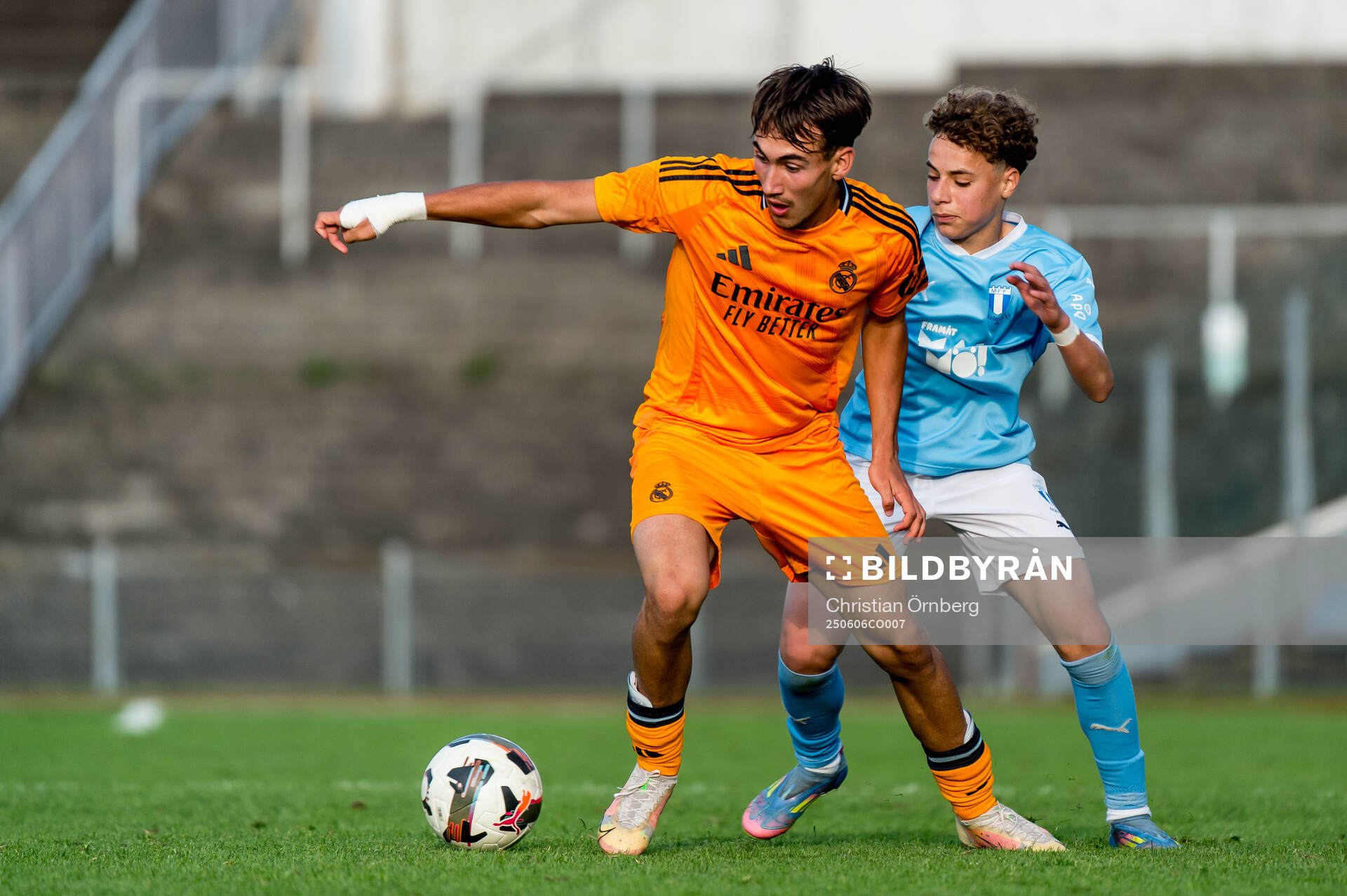 Real Madrids Ignacio Alameda Delgado och Malmö FFs
