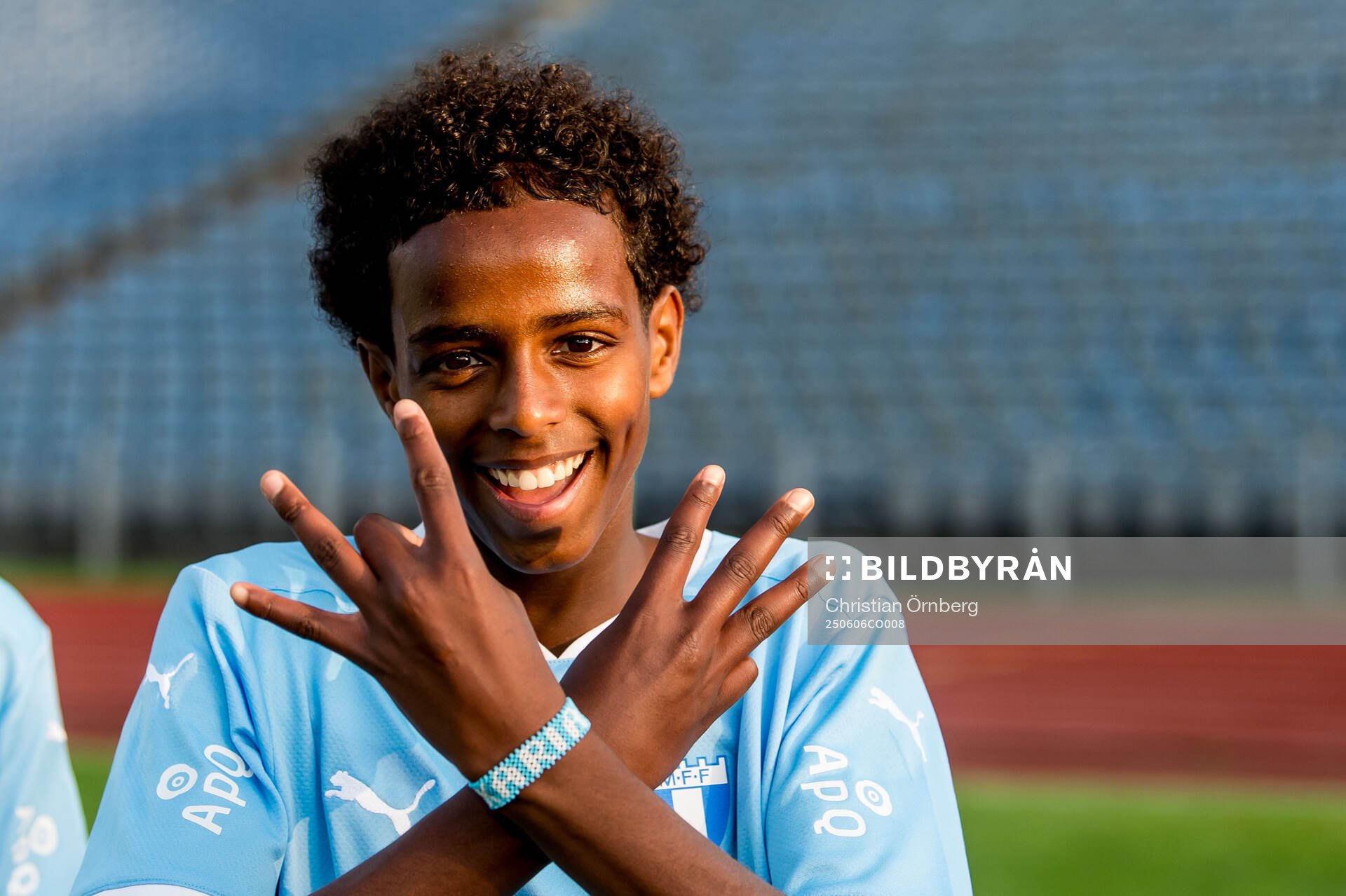Malmö FFs Sakariya Osman jublar