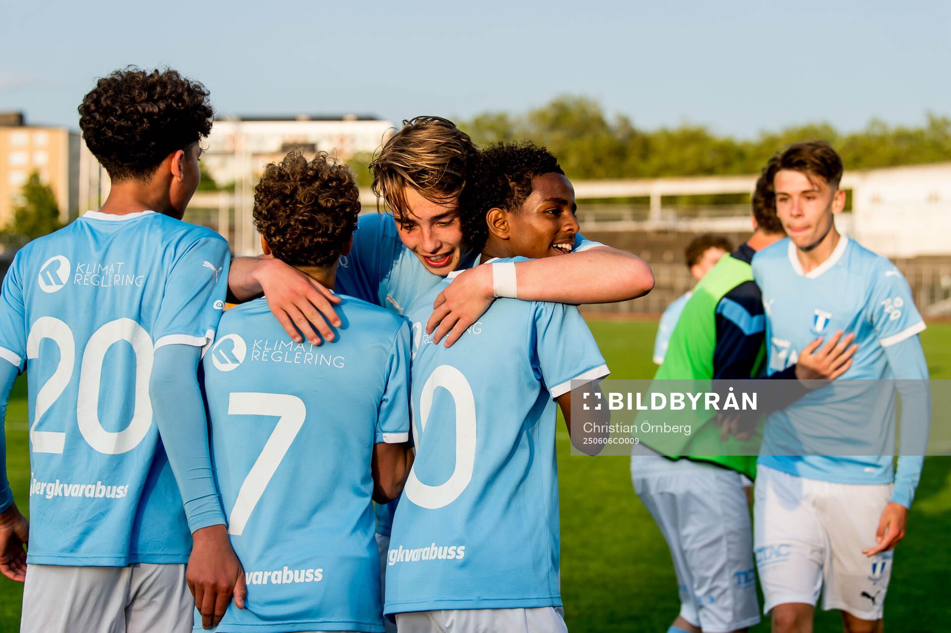 Malmö FFs Sakariya Osman jublar