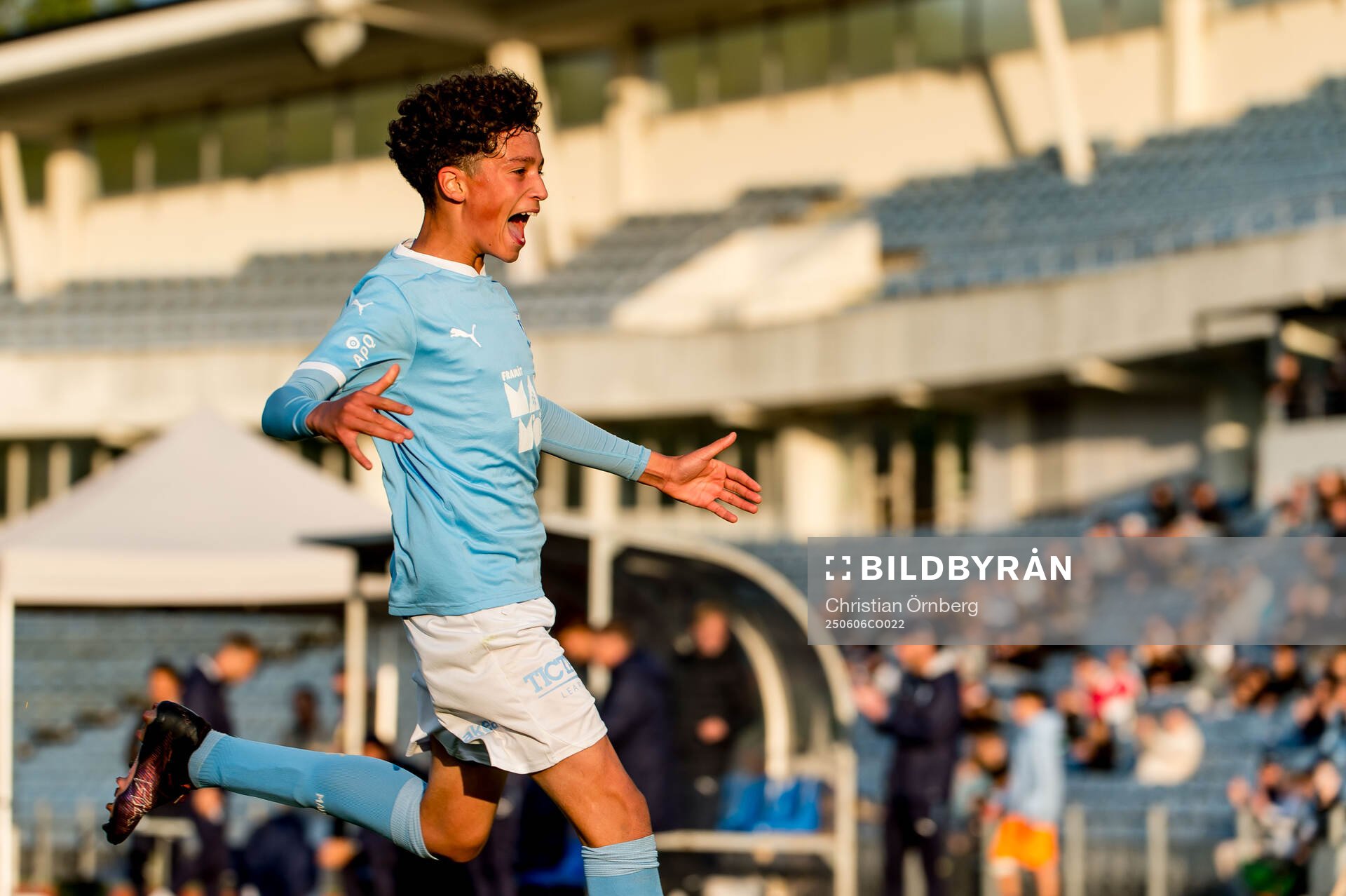 Malmö FFs Leon Da Silva jublar