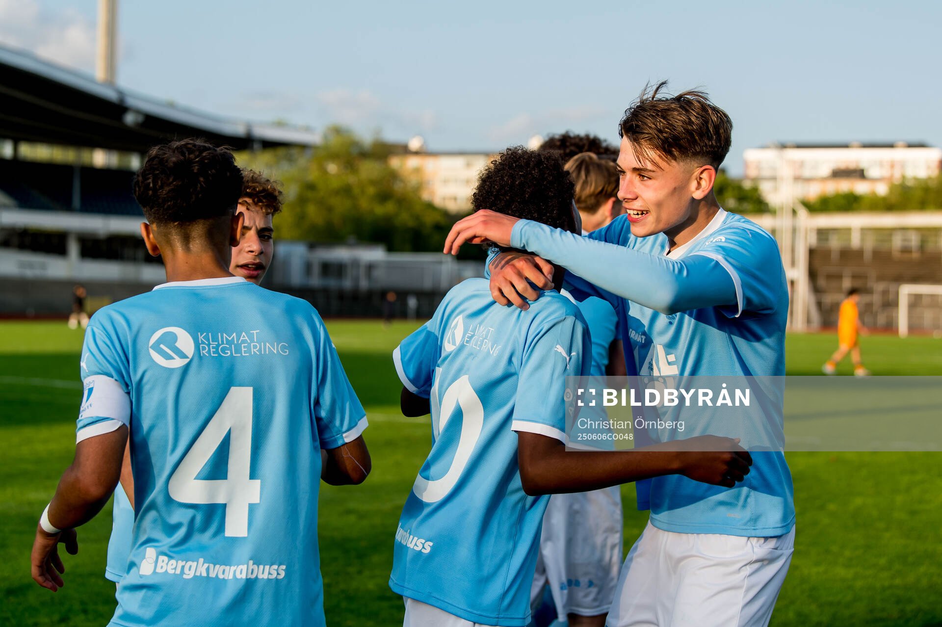 Malmö FFs Sakariya Osman jublar