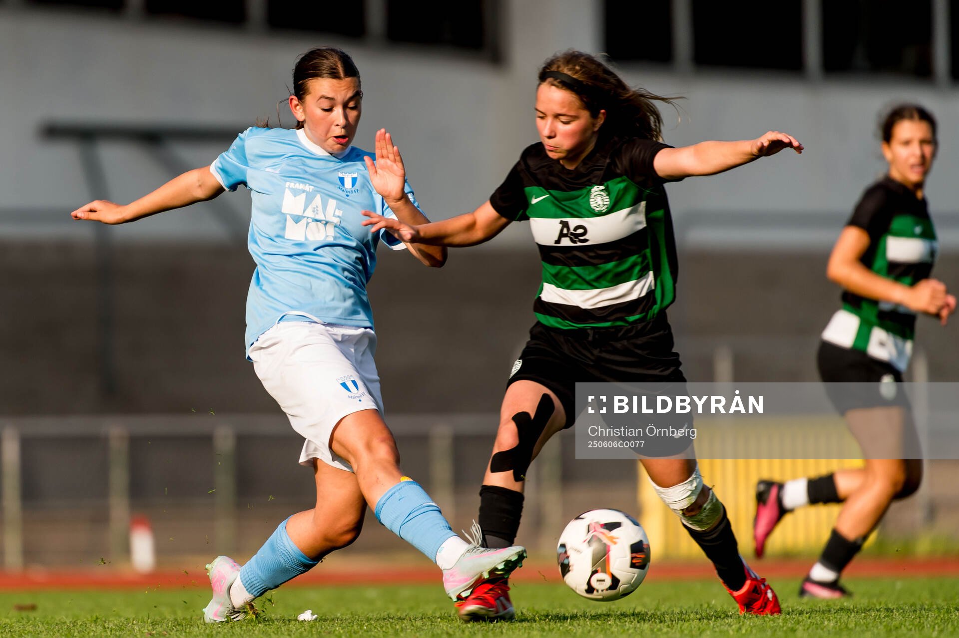 Malmö FFs spelare och Sporting CPs Maria Cunha