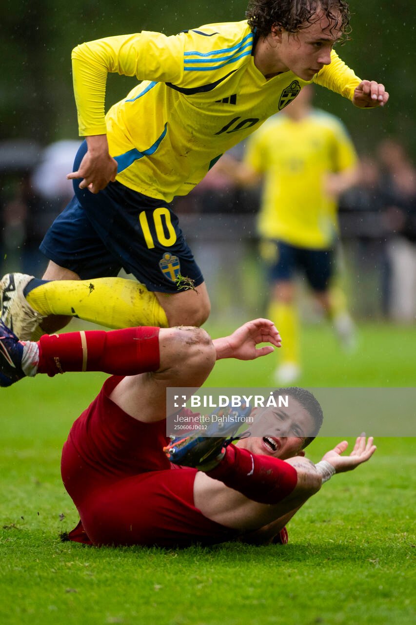 Sveriges Anton Höög och Serbiens Andrej Pavlovic