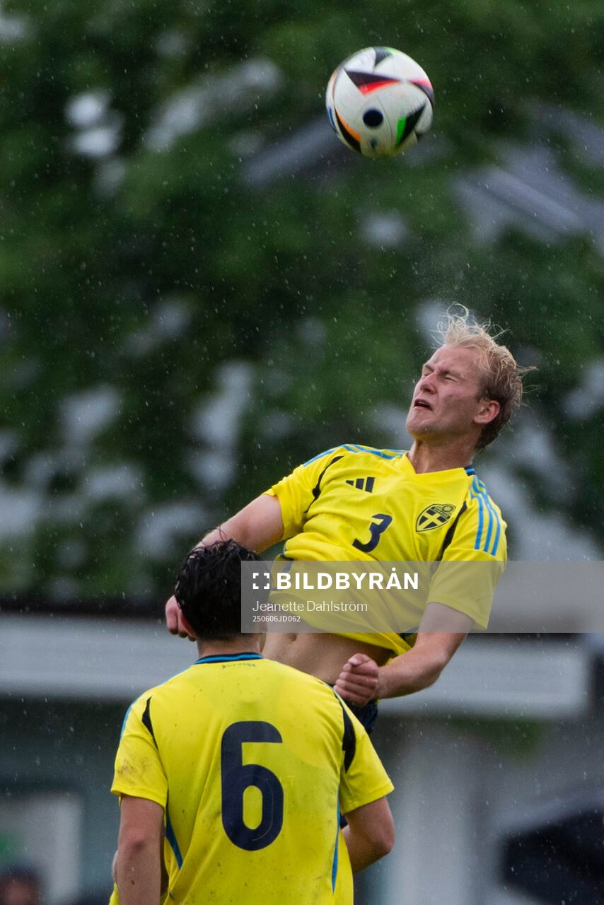 Sveriges Adrian Lahdo och Harry Hilvenius