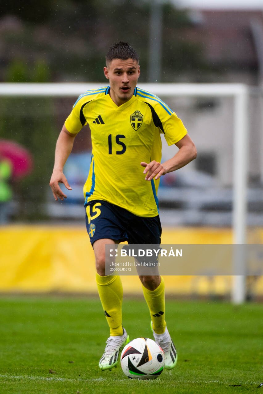 Sveriges Melvin Vucenovic Persson