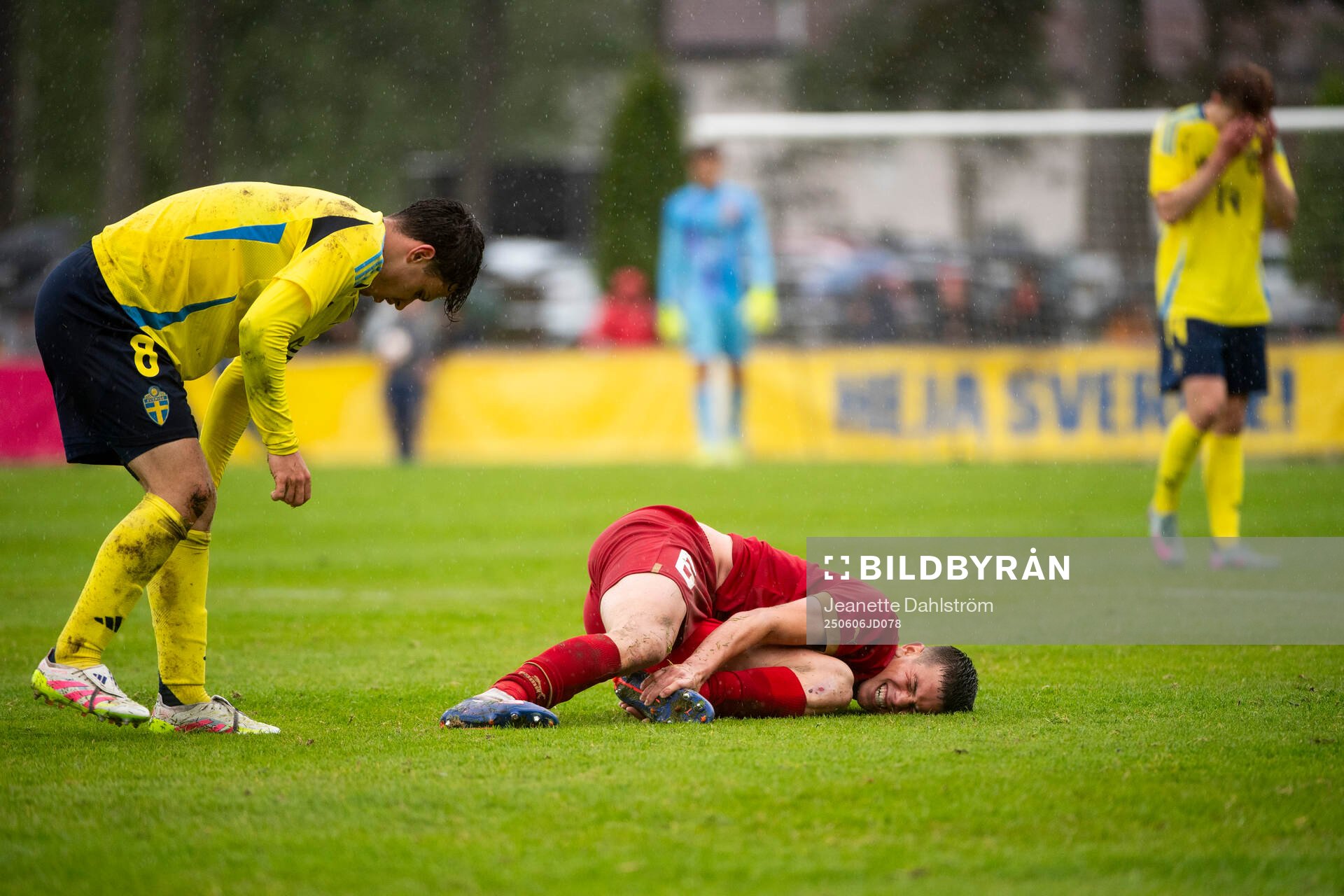 Sveriges Kenan Busuladzic och Serbiens Andrej Pavlovic