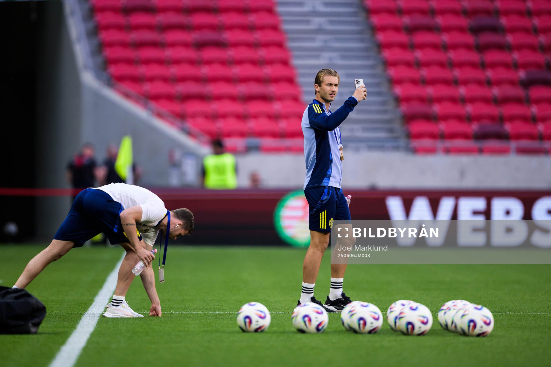 Gabriel Gudmundsson and Benjamin Nygren of Sweden