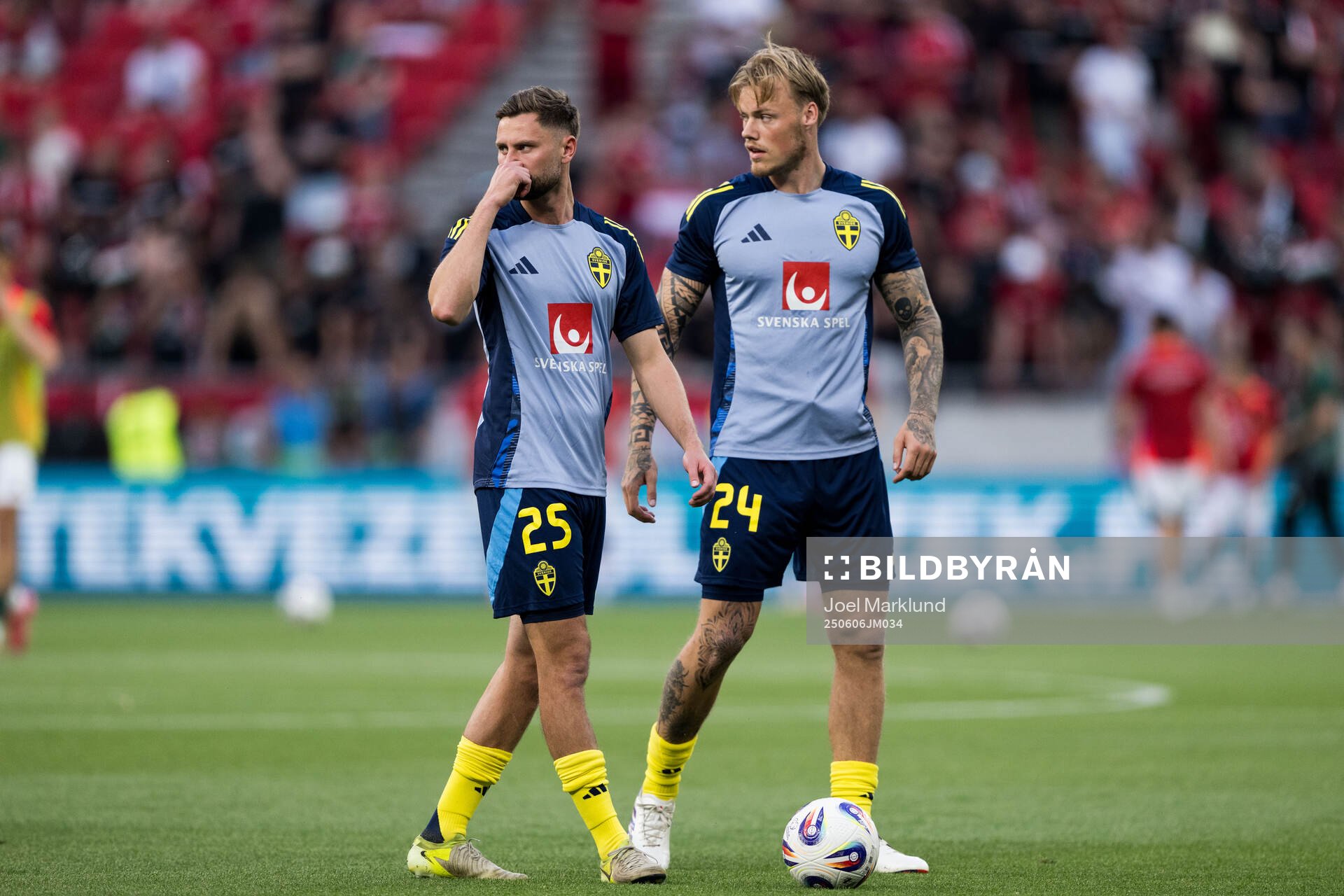 Axel Norén and Victor Eriksson of Sweden