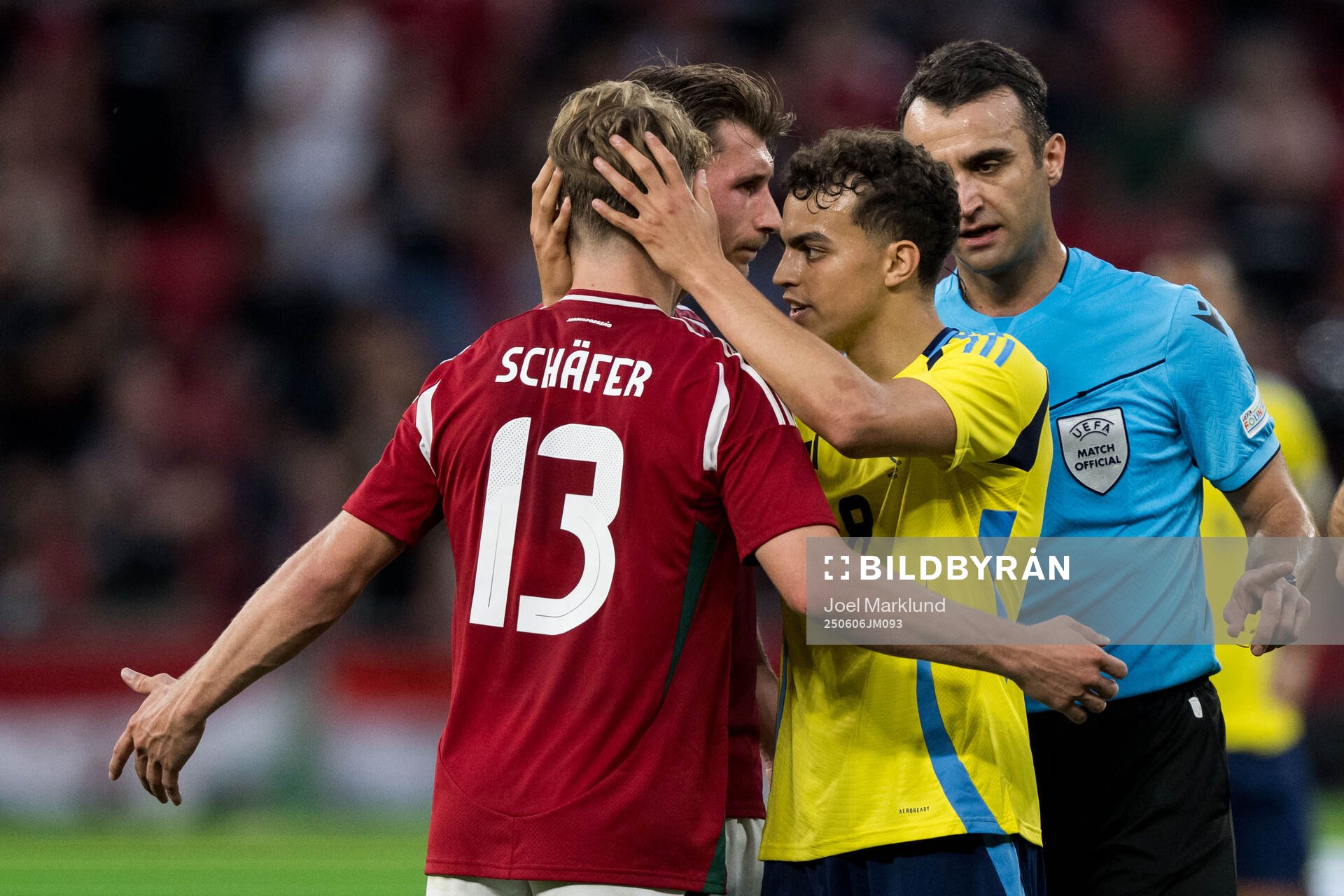 Andras Schäfer of Hungary and Yasin Ayari of Sweden
