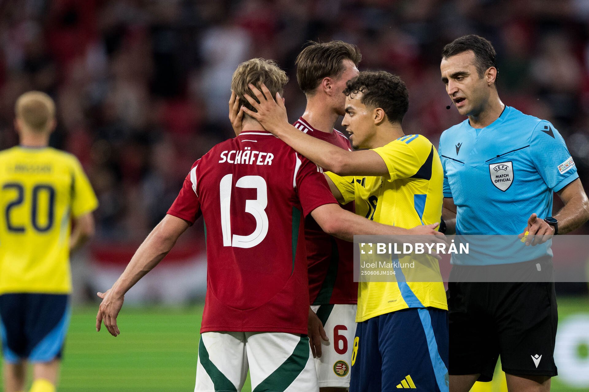 Andras Schäfer of Hungary and Yasin Ayari of Sweden