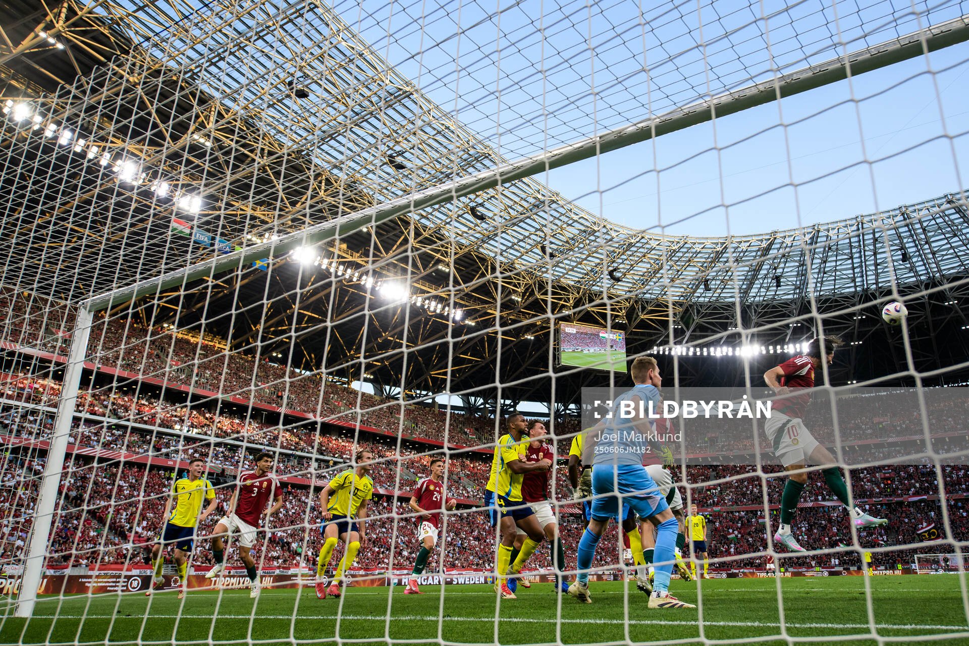Emil Holm, Benjamin Nygren and Isak Hien of Sweden in