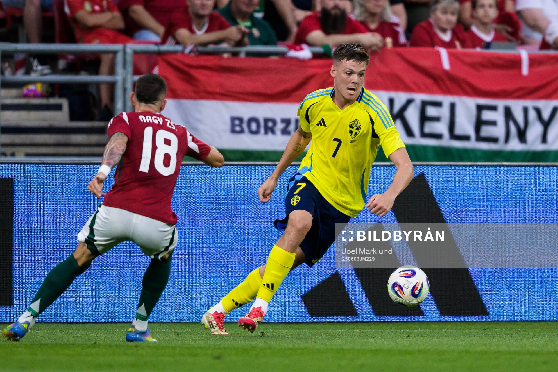 Zsolt Nagy of Hungary and Emil Holm of Sweden
