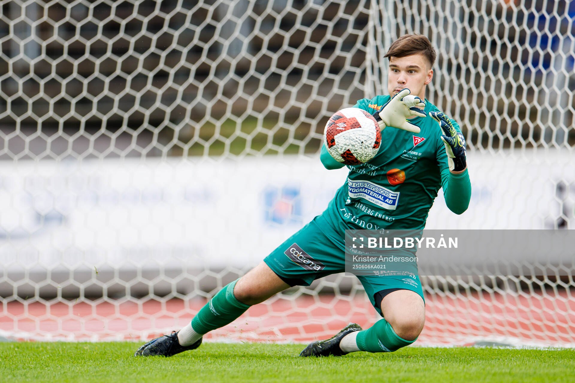 Tvååkers målvakt Axel Svensson