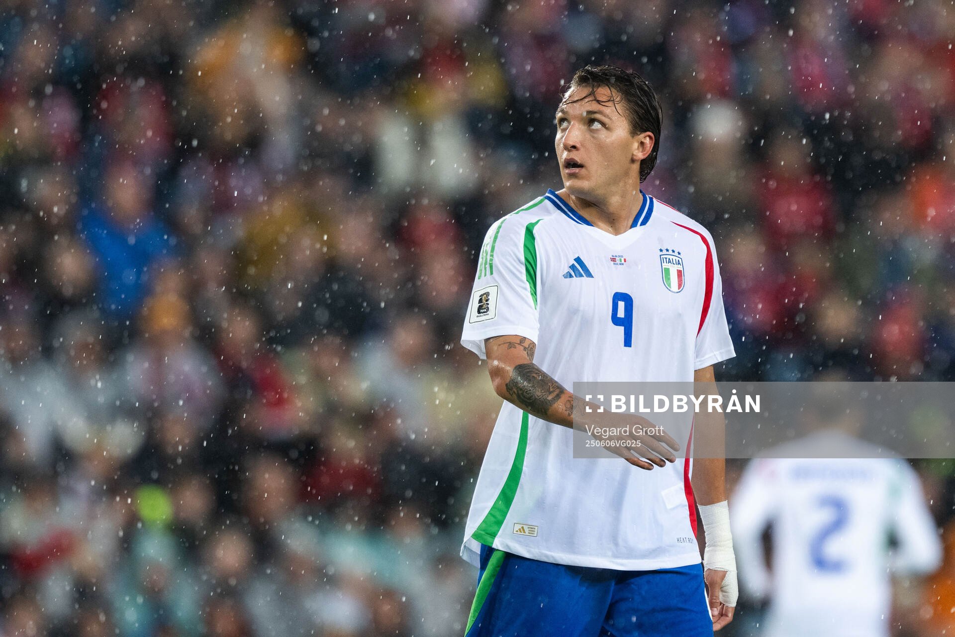 Mateo Retegui of Italy