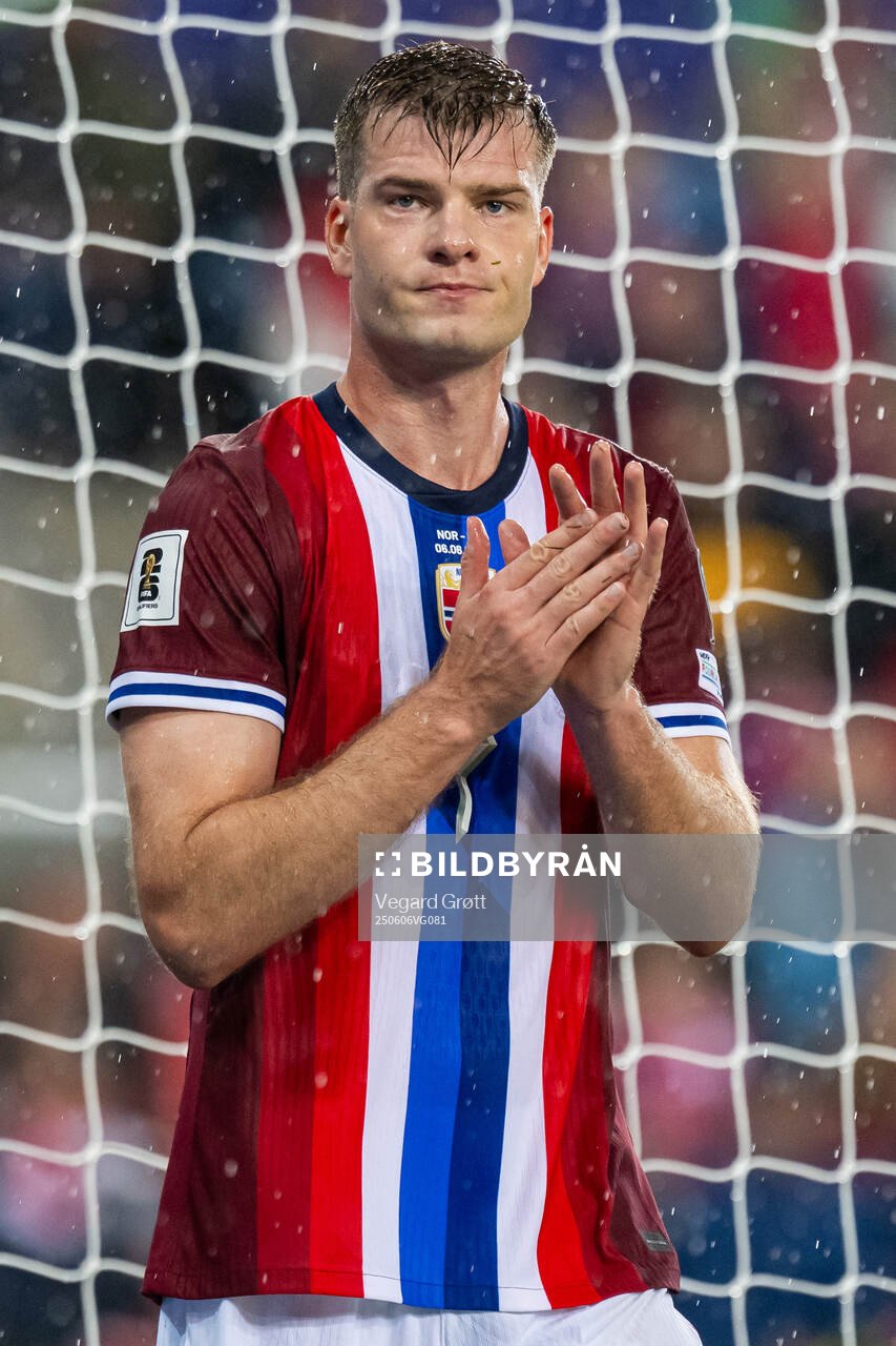 Alexander Sørloth of Norway