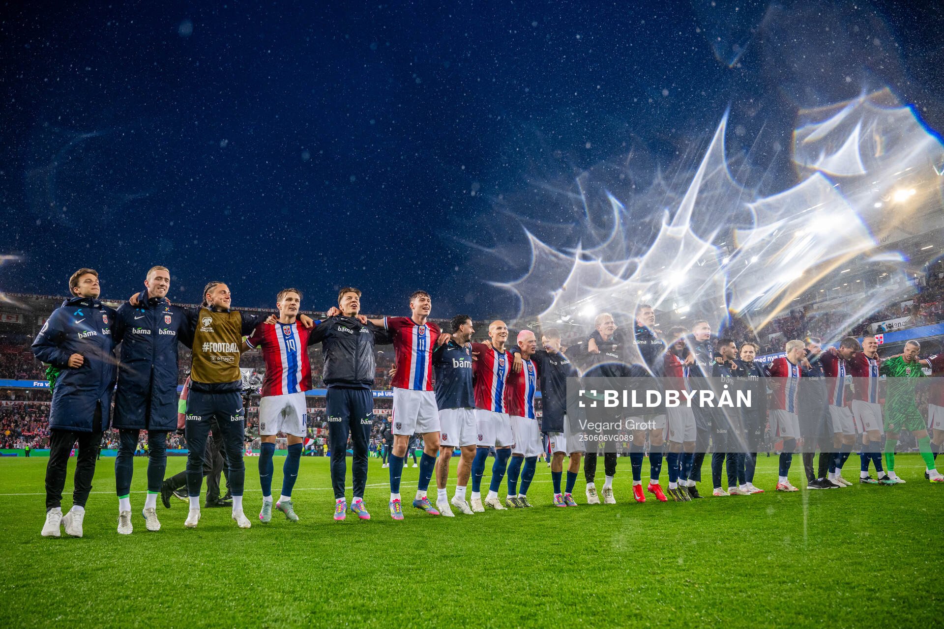 Felix Horn Myhre, goalkeeper Egil Selvik, Thelo Aasgaard,