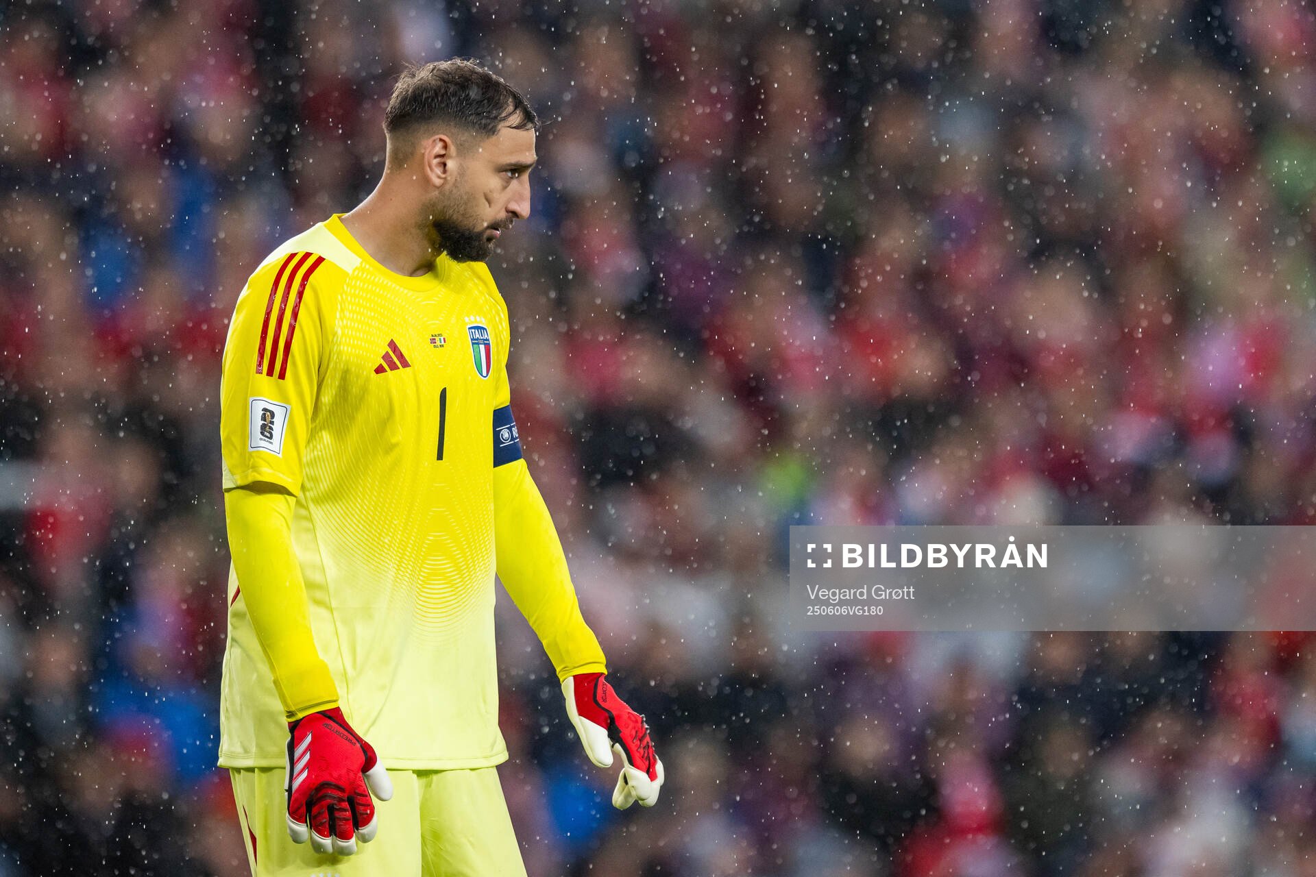 Goalkeeper Gianluigi Donnarumma of Italy