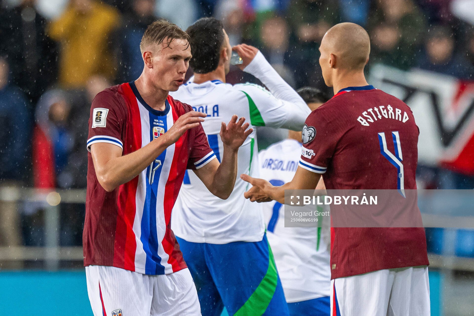 Torbjørn Lysaker Heggem of Norway is substituted with