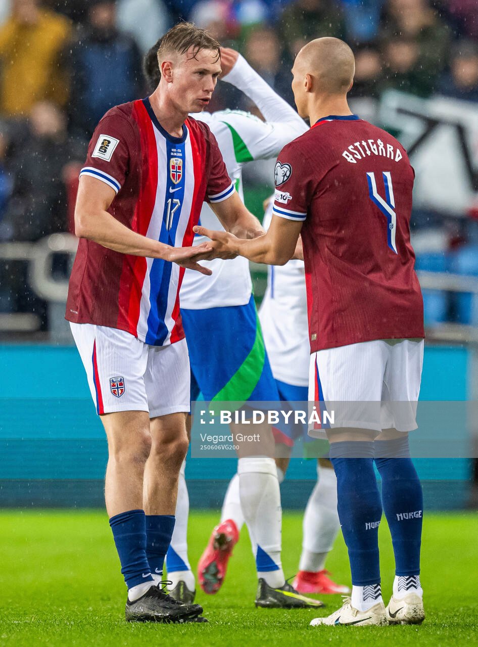 Torbjørn Lysaker Heggem of Norway is substituted with