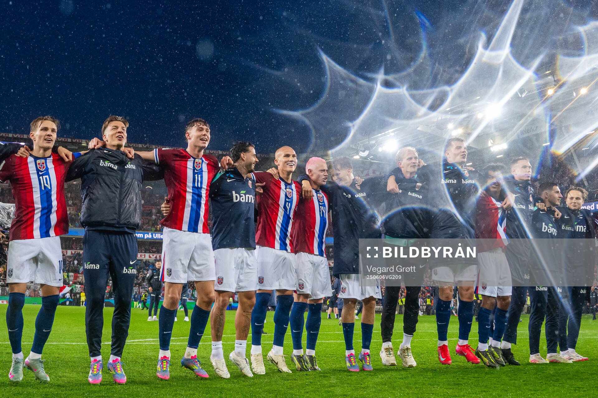 Martin Ødegaard, Jostein Gundersen, Jørgen Strand Larsen,