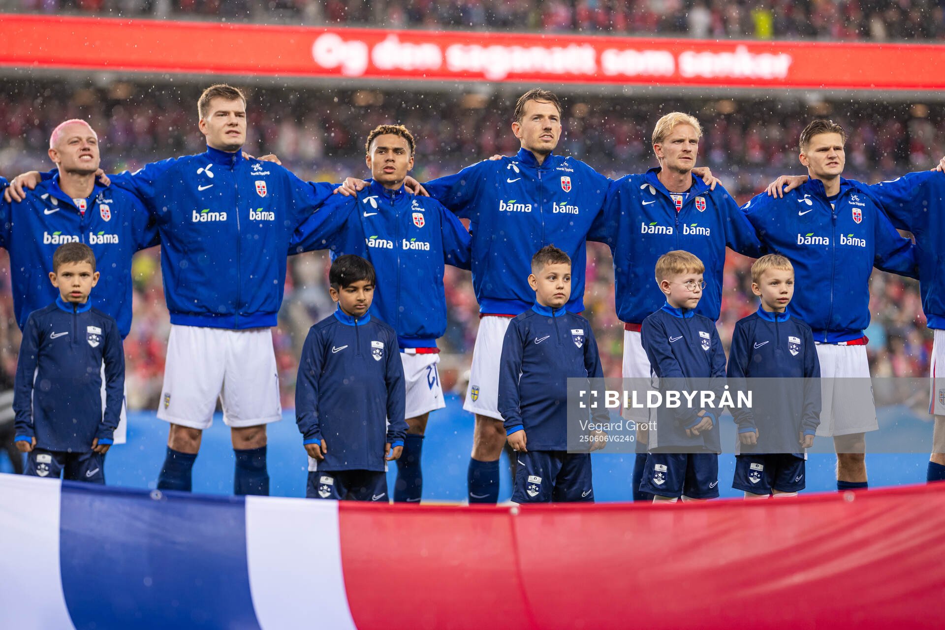 Alexander Sørloth, Antonio Nusa, Sander Berge, Morten