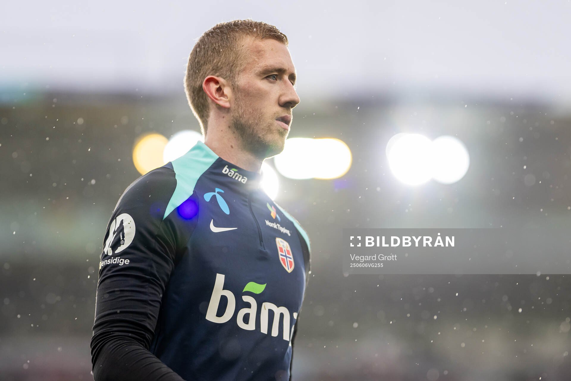 Goalkeeper Egil Selvik of Norway