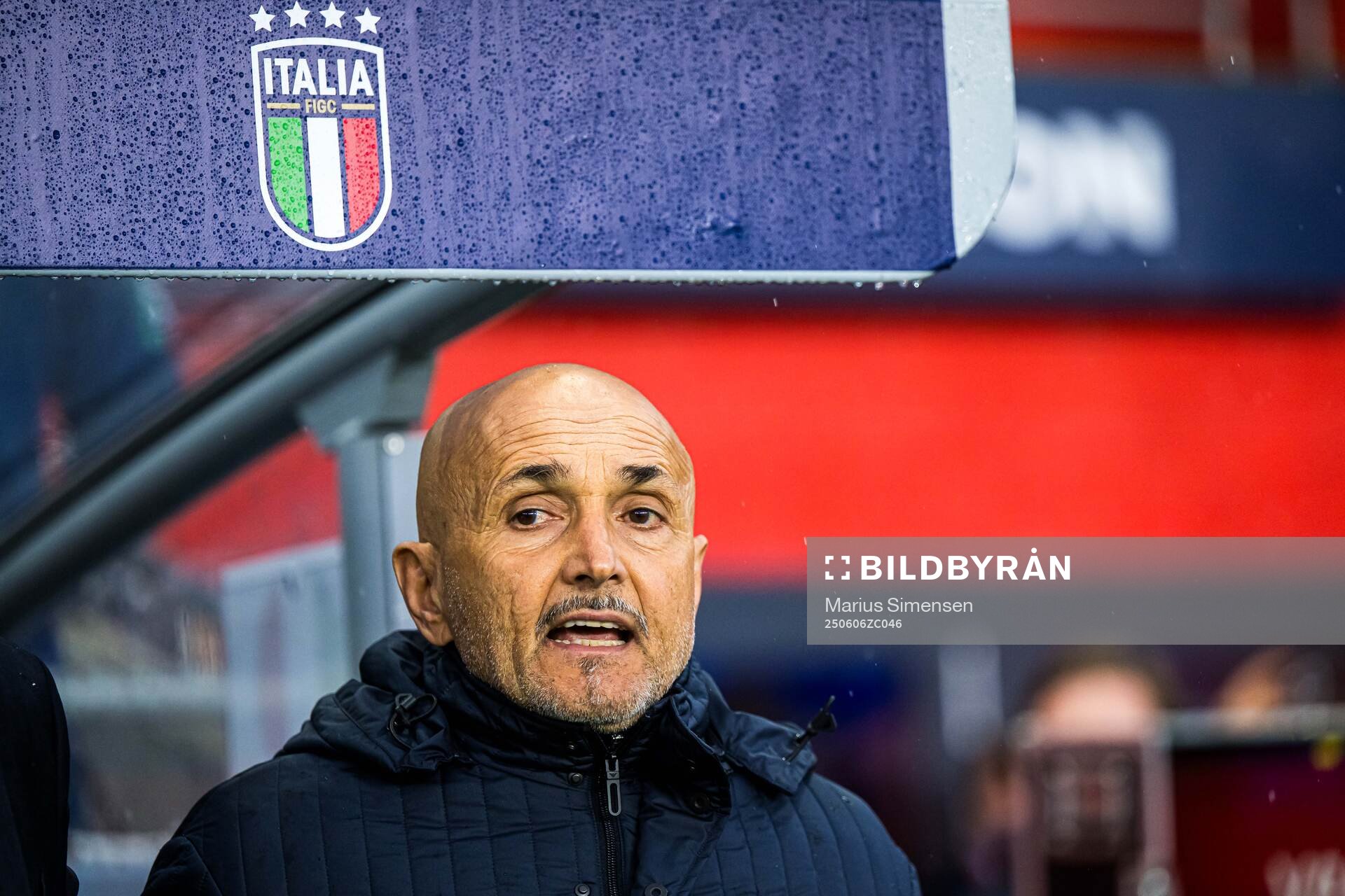 Head coach Luciano Spalletti of Italy