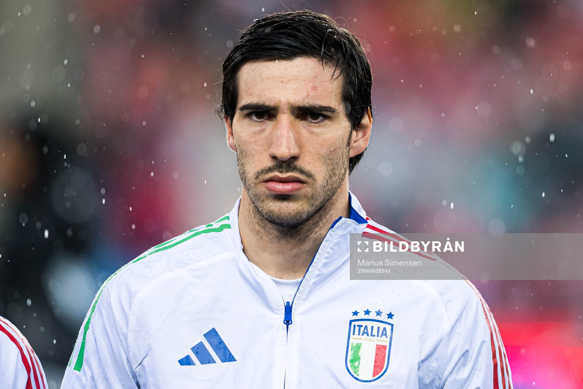 Sandro Tonali of Italy