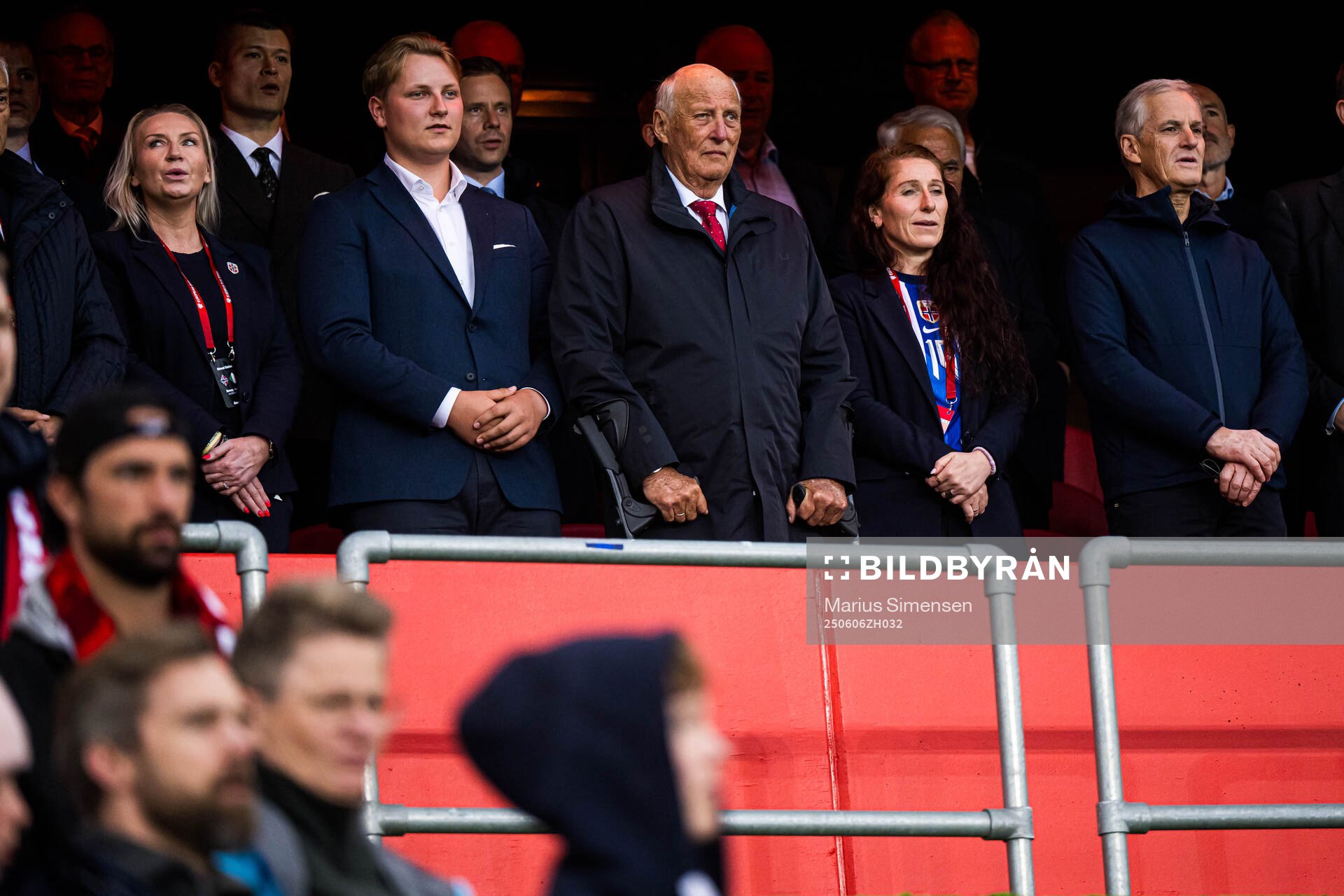 Prince Sverre Magnus of Norway, King Harald V of Norway,
