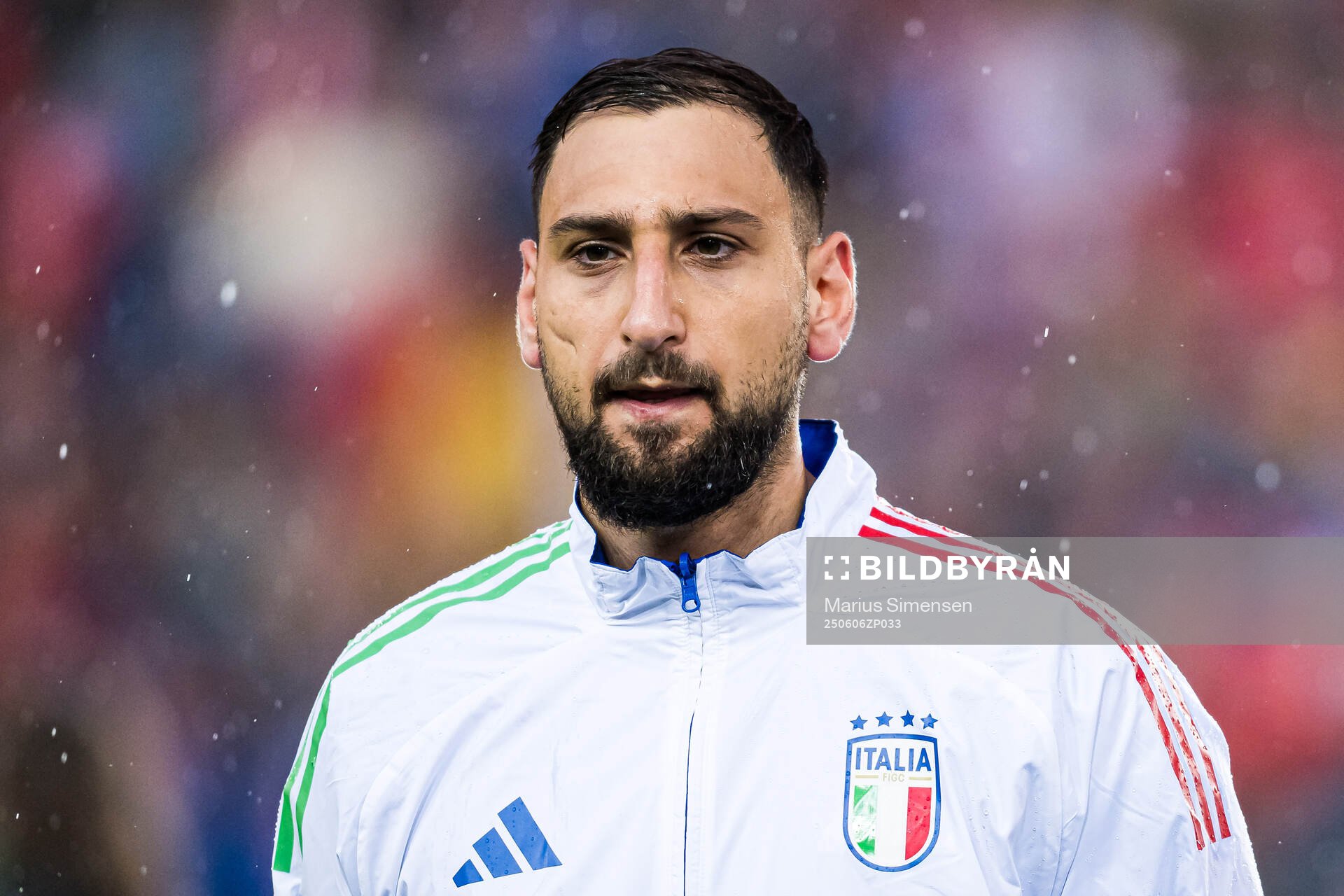 Goalkeeper Gianluigi Donnarumma of Italy