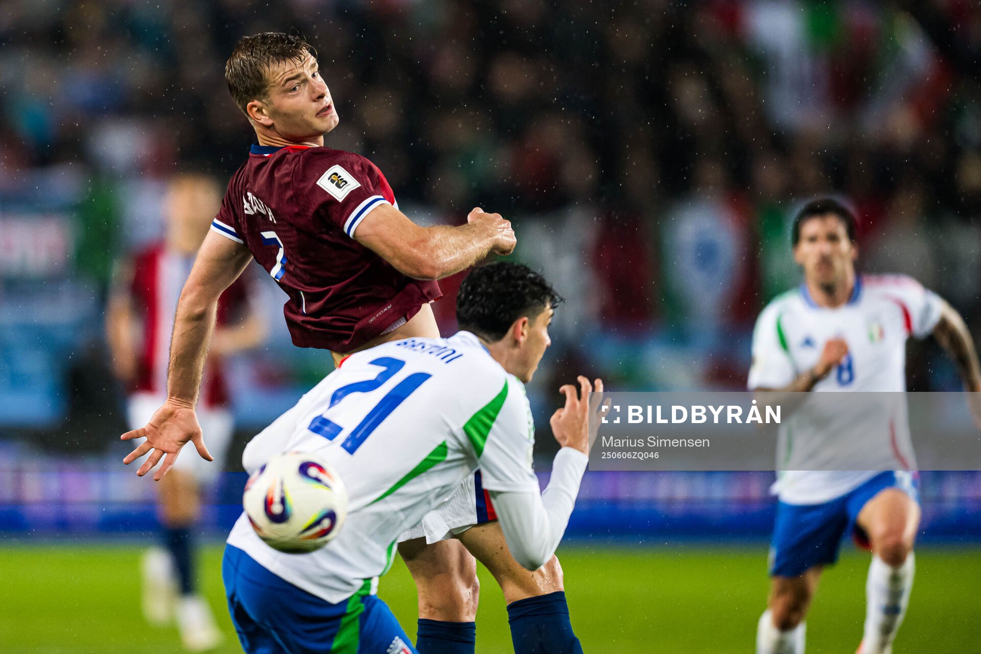 Alexander Sørloth of Norway