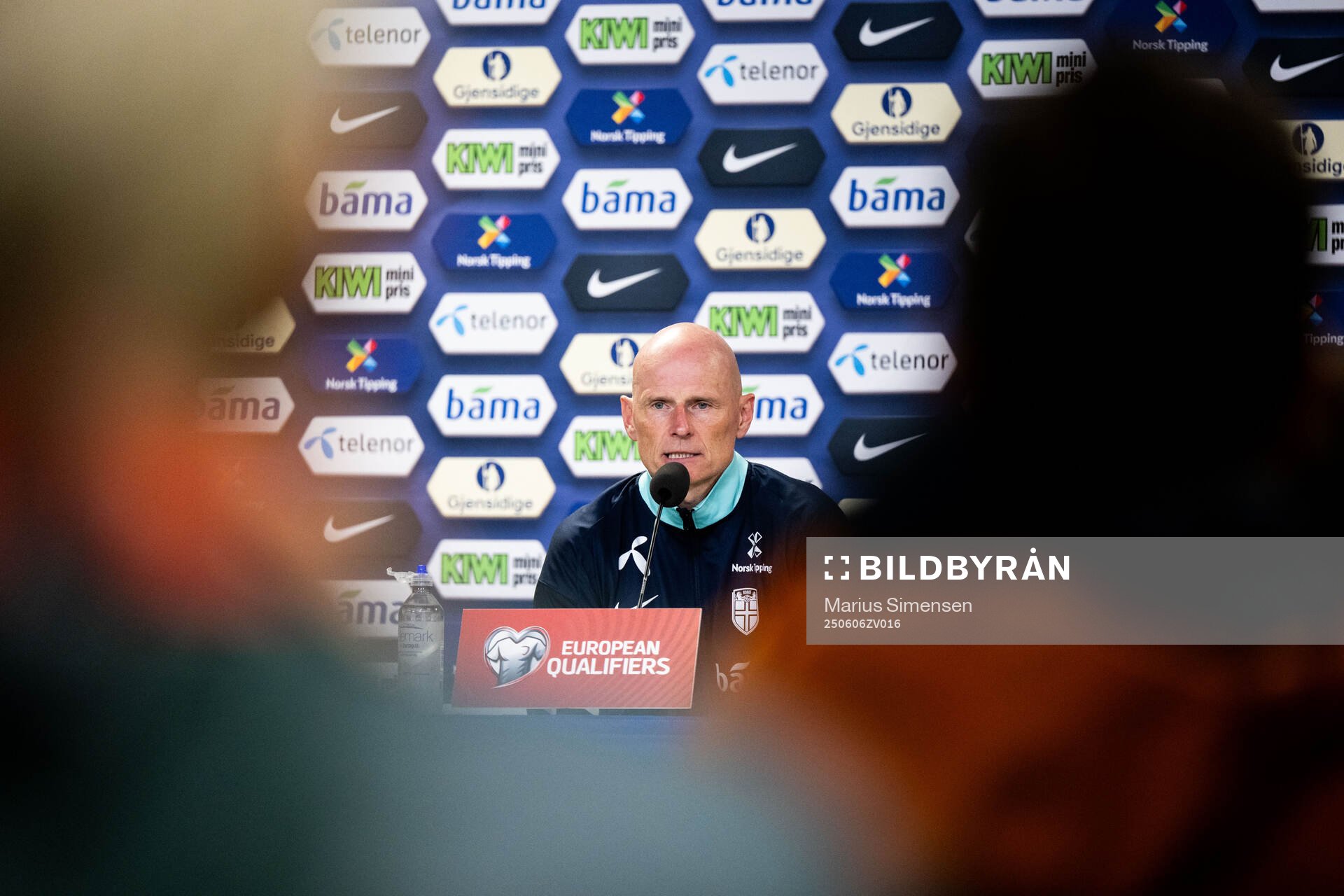 Head coach Ståle Solbakken of Norway