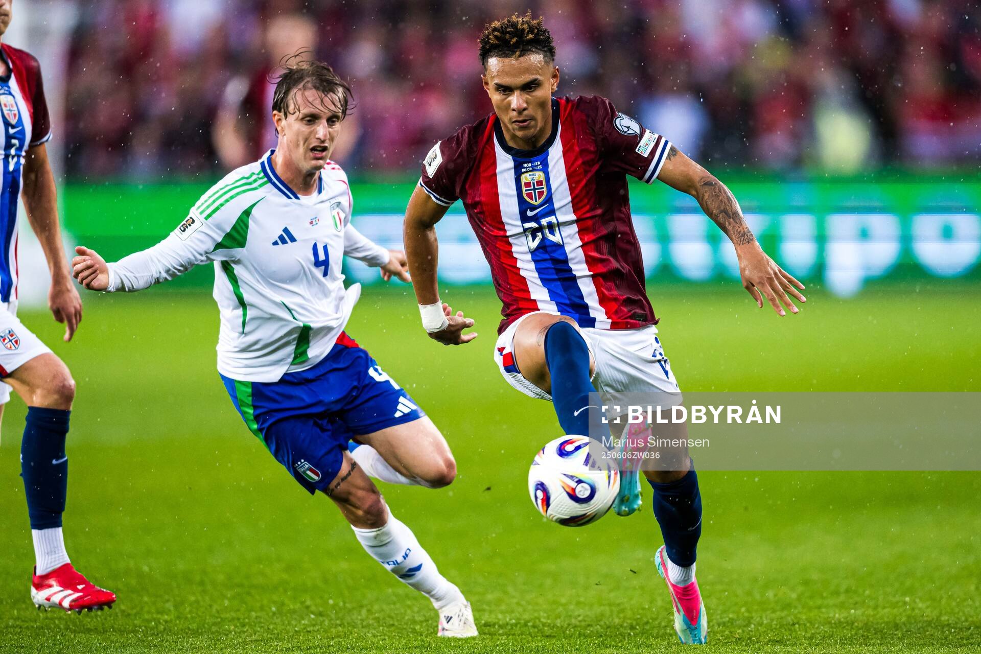 Antonio Nusa of Norway