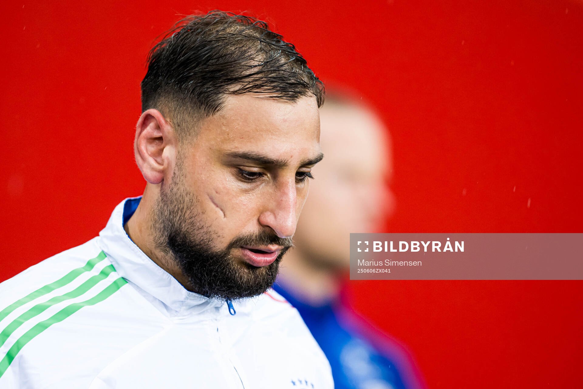 Goalkeeper Gianluigi Donnarumma of Italy