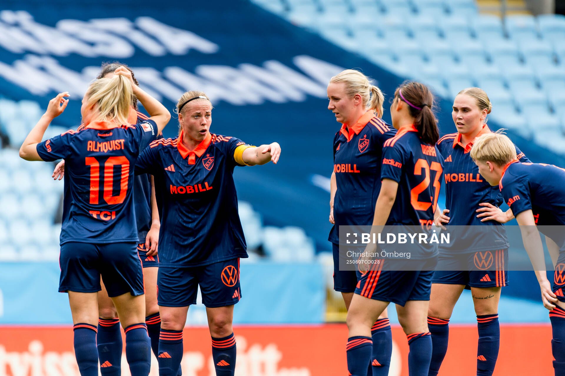 Djurgårdens spelare deppar