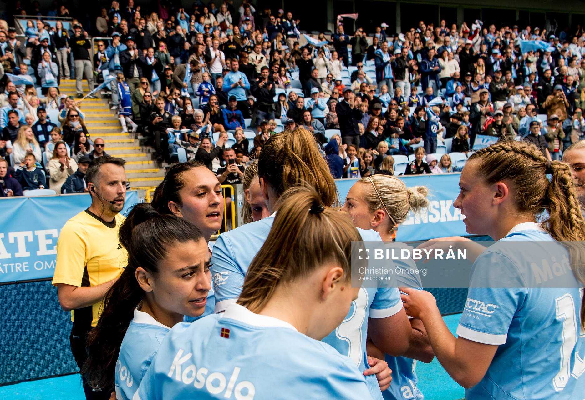 Malmö FFs Isabella D'Aquila jublar