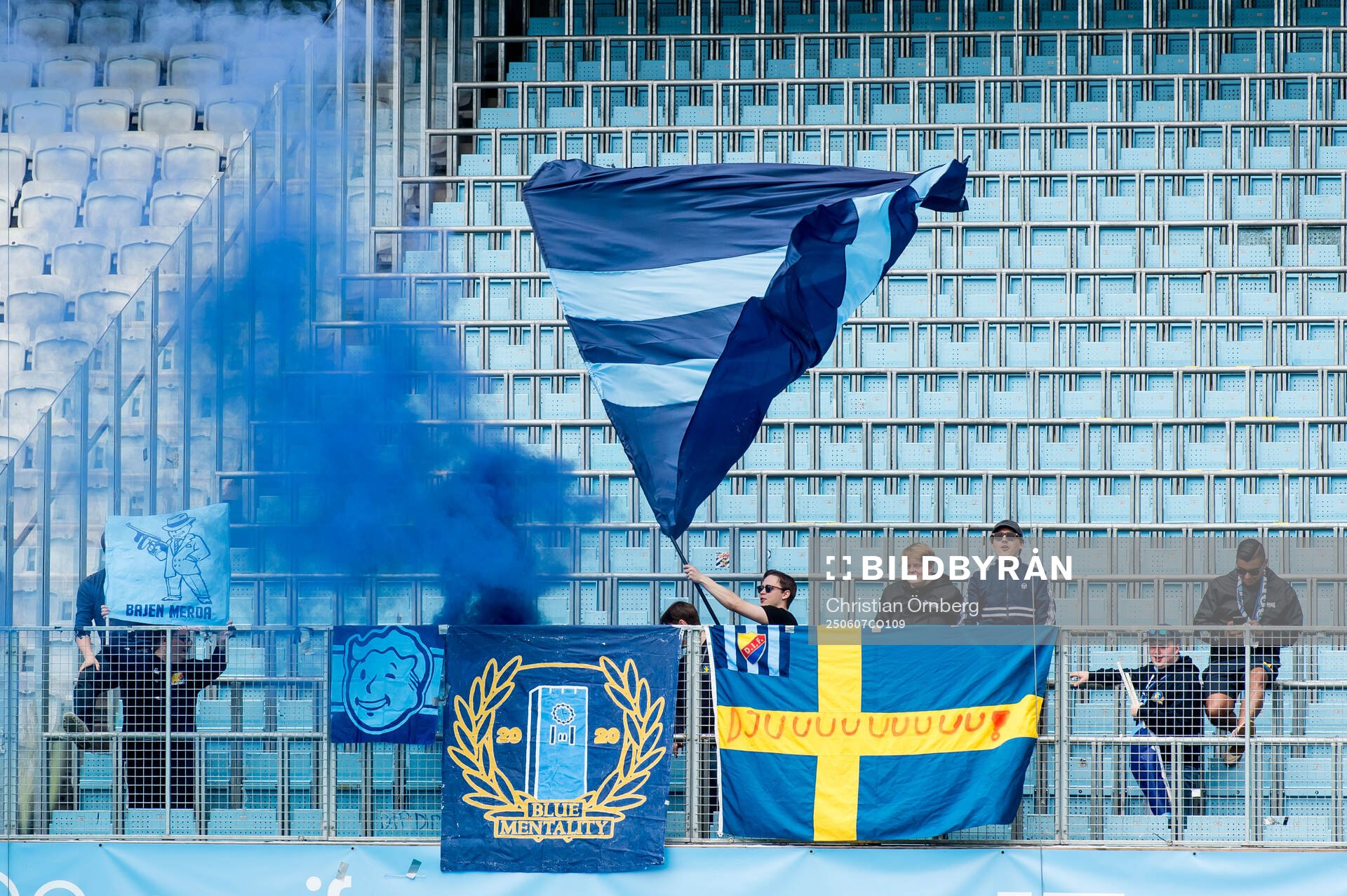 Djurgårdens supportrar