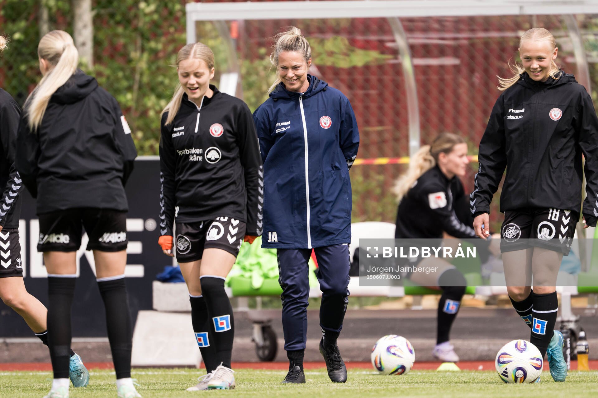 Kristianstads tränare Johanna Almgren