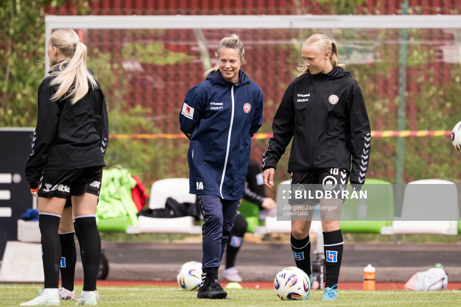 Kristianstads tränare Johanna Almgren