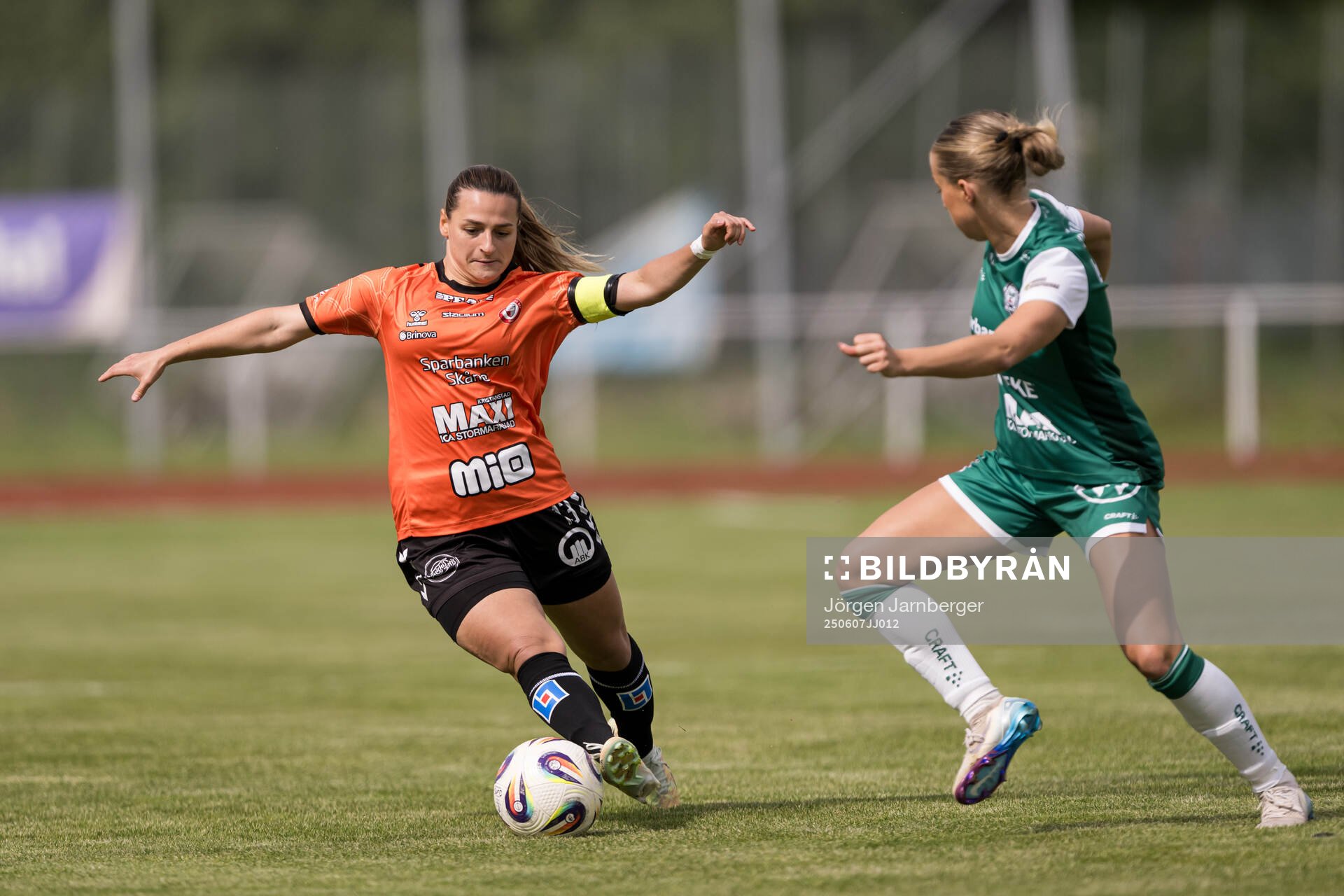 Kristianstads Emma Petrovic och Alingsås Isabella