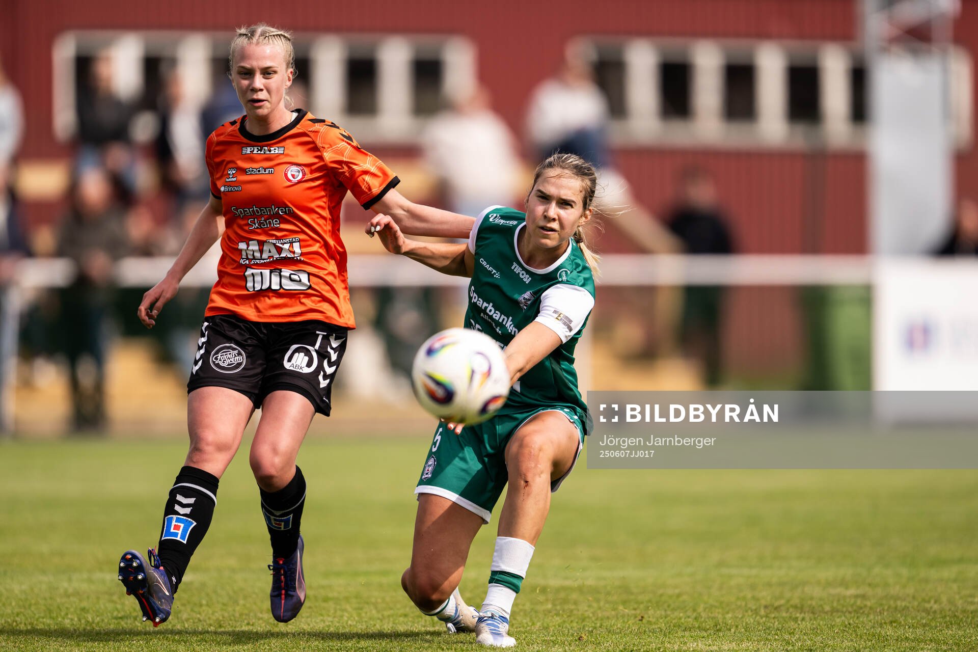 Kristianstads Katla Tryggvadottir och Alingsås Emmaliina