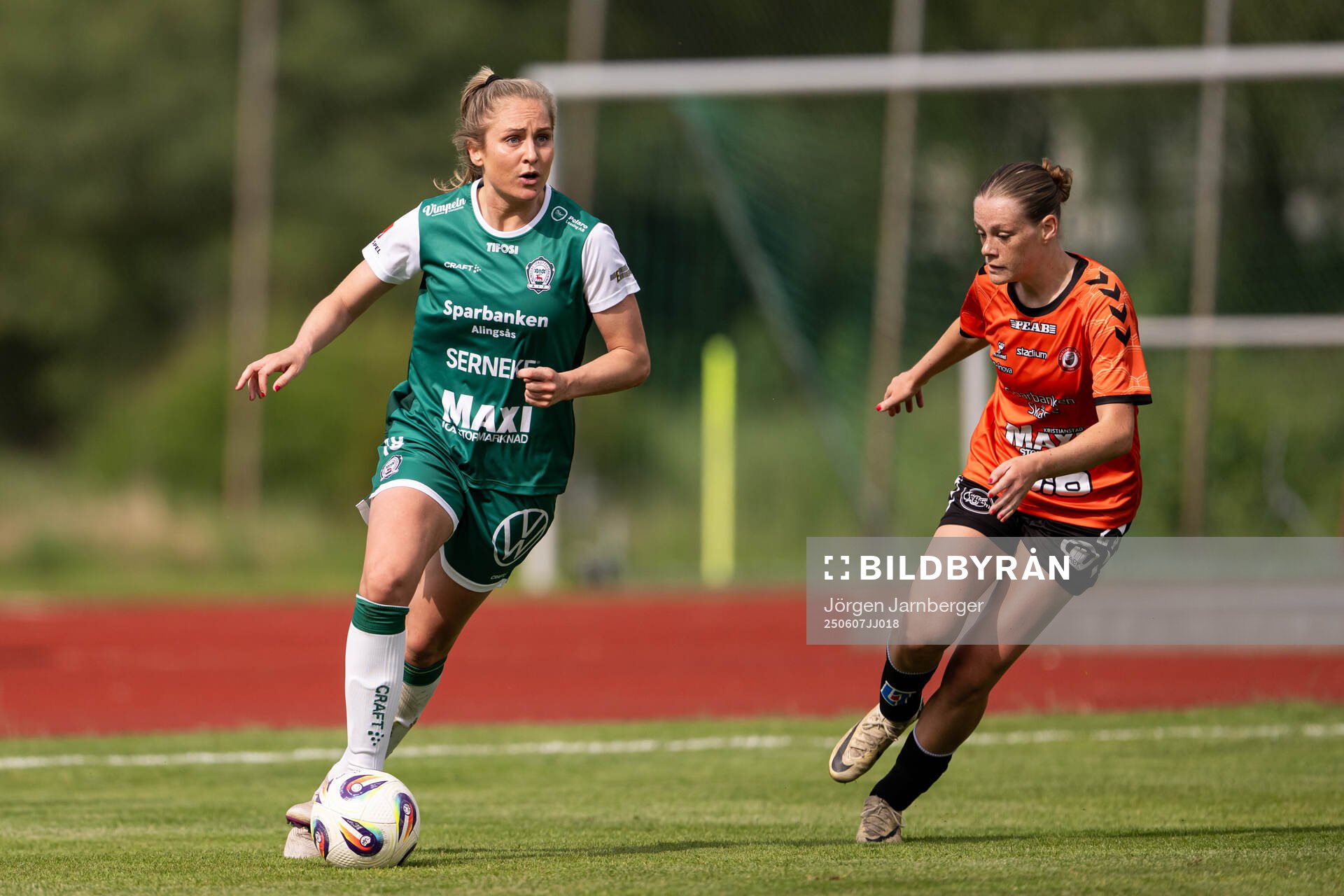 Alingsås Karin Lundin och Kristianstads Sofia Reidy