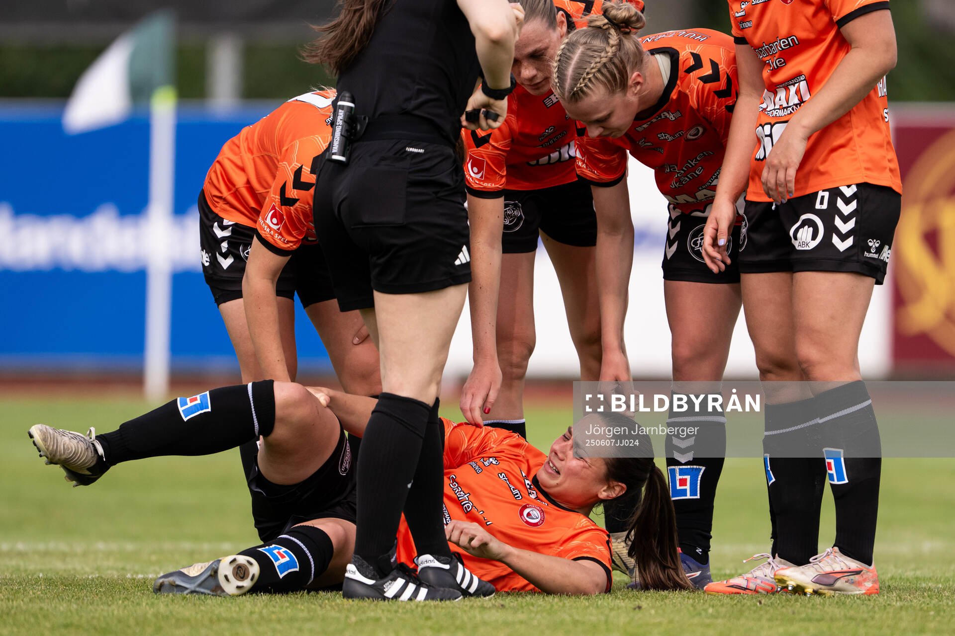 Kristianstads Alice Nilsson har ont